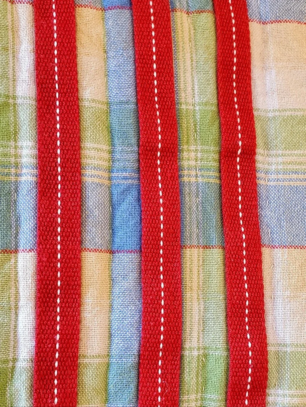 Pottery Barn Kids Varsity Baseball Patchwork Quilted Sham Set Of 4, EUC